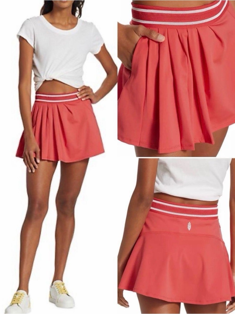 Free People Movement Round
Robin Skort Skirt Size Medium
Cayenne Red